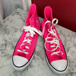 Slight wear and tear pictured. Mostly along white part of shoe. Only worn once.